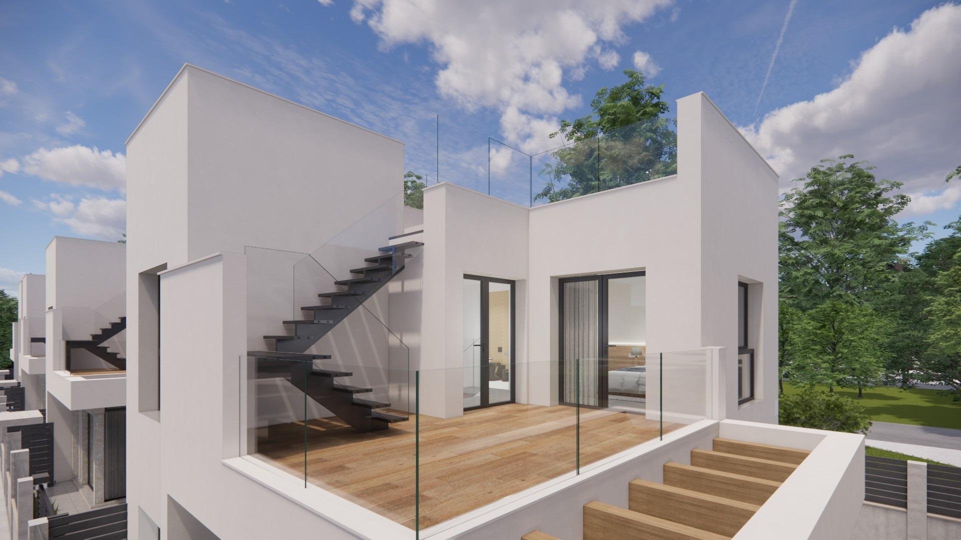 Huvila Los Montesinos, Alicante, Espanja 4 makuuhuonetta, 130 m2 No. 161169