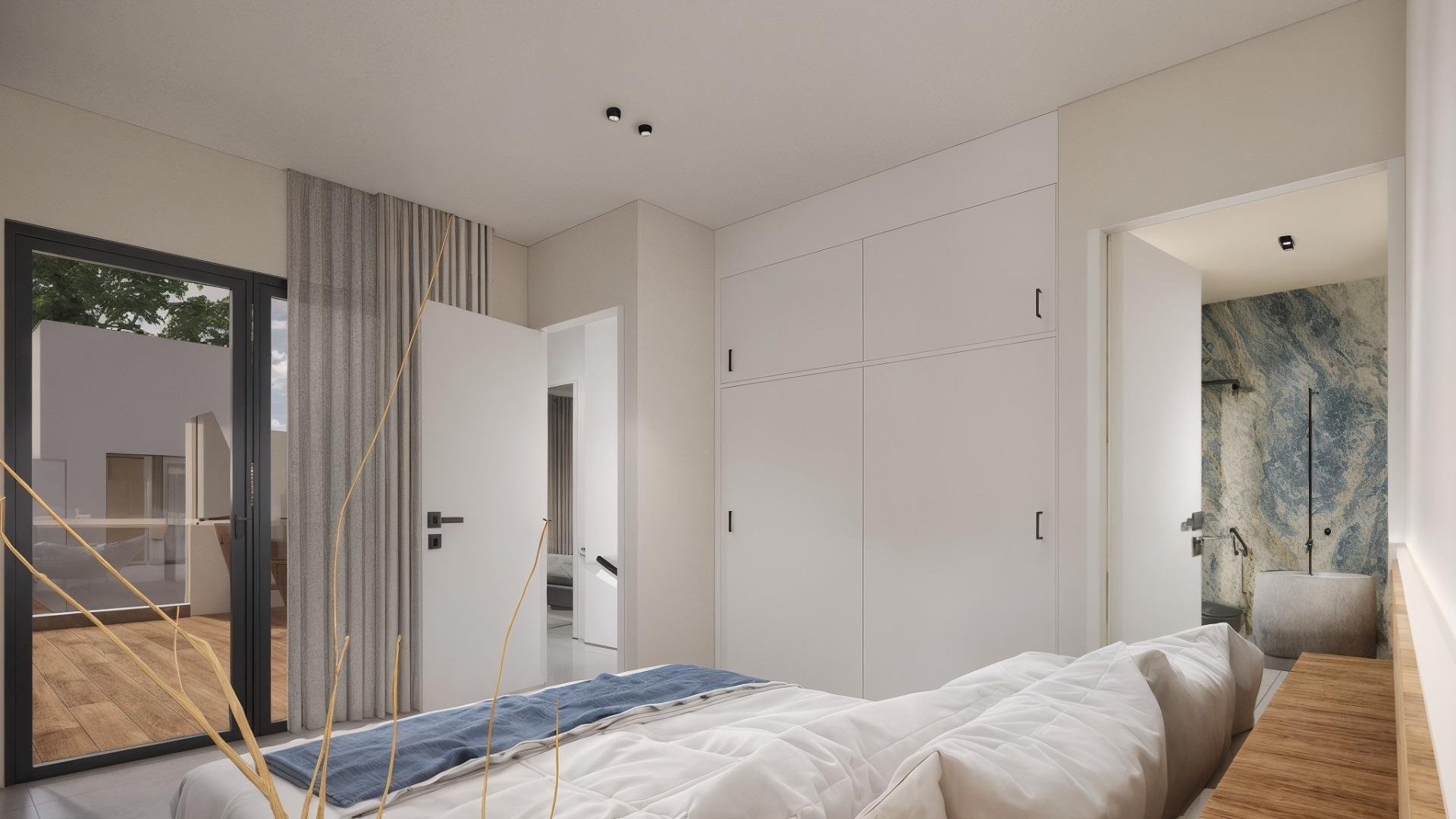 Huvila Los Montesinos, Alicante, Espanja 4 makuuhuonetta, 130 m2 No. 161169