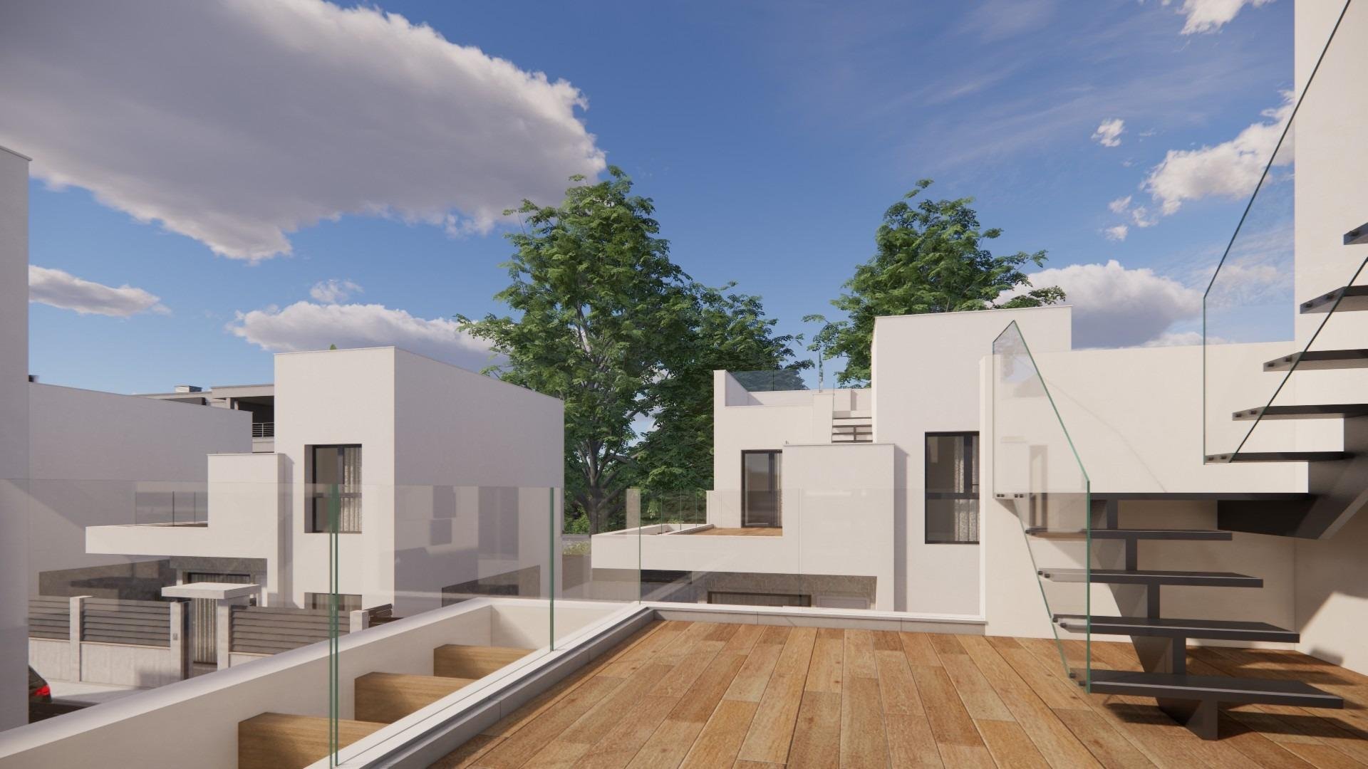 Huvila Los Montesinos, Alicante, Espanja 4 makuuhuonetta, 130 m2 No. 161169