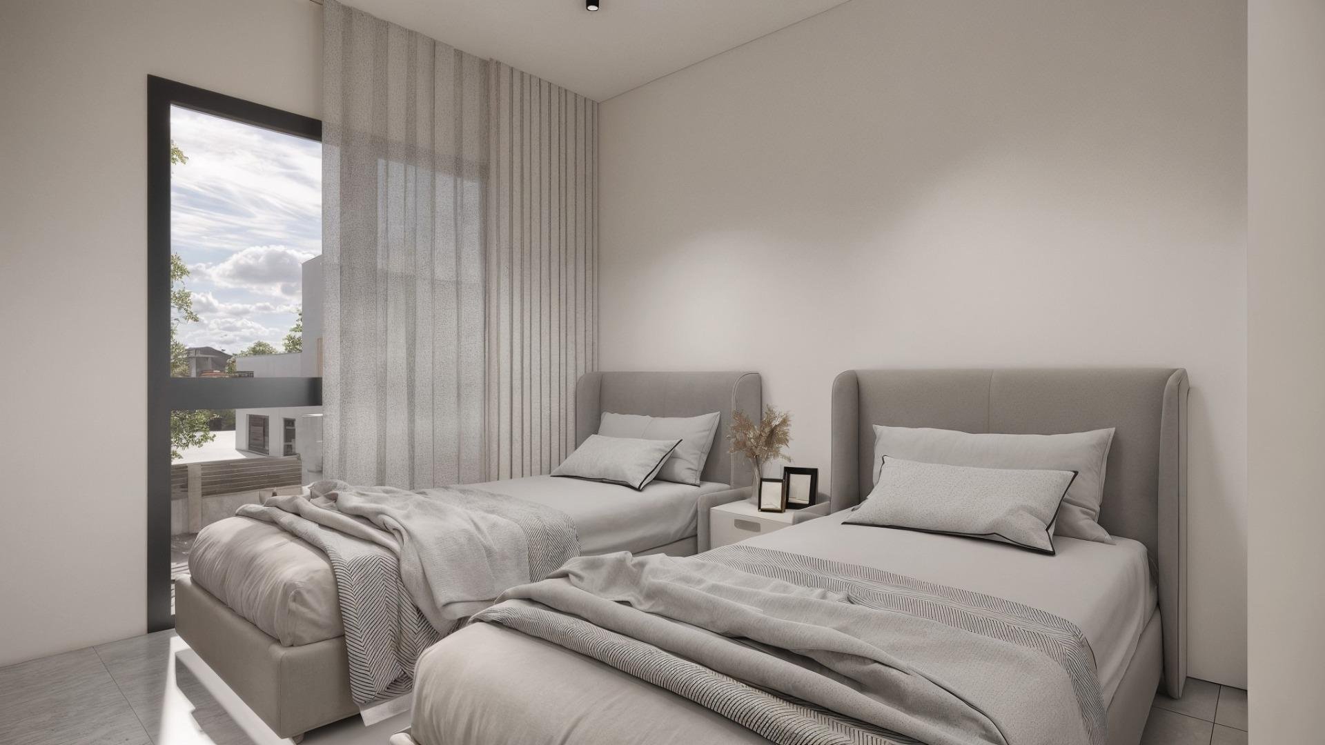 Huvila Los Montesinos, Alicante, Espanja 4 makuuhuonetta, 130 m2 No. 161169