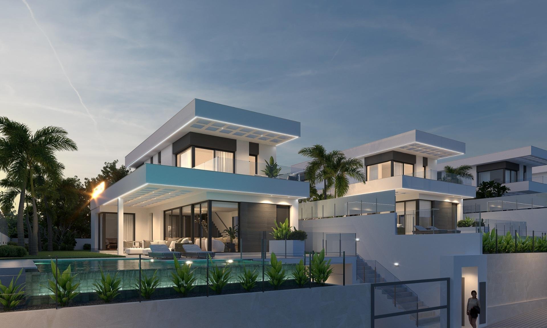 Villa in Finestrat, Alicante, Spain 3 bedrooms, 175 sq.m. No. 102675