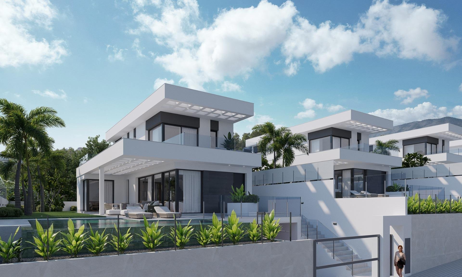 Villa in Finestrat, Alicante, Spain 3 bedrooms, 175 sq.m. No. 102675