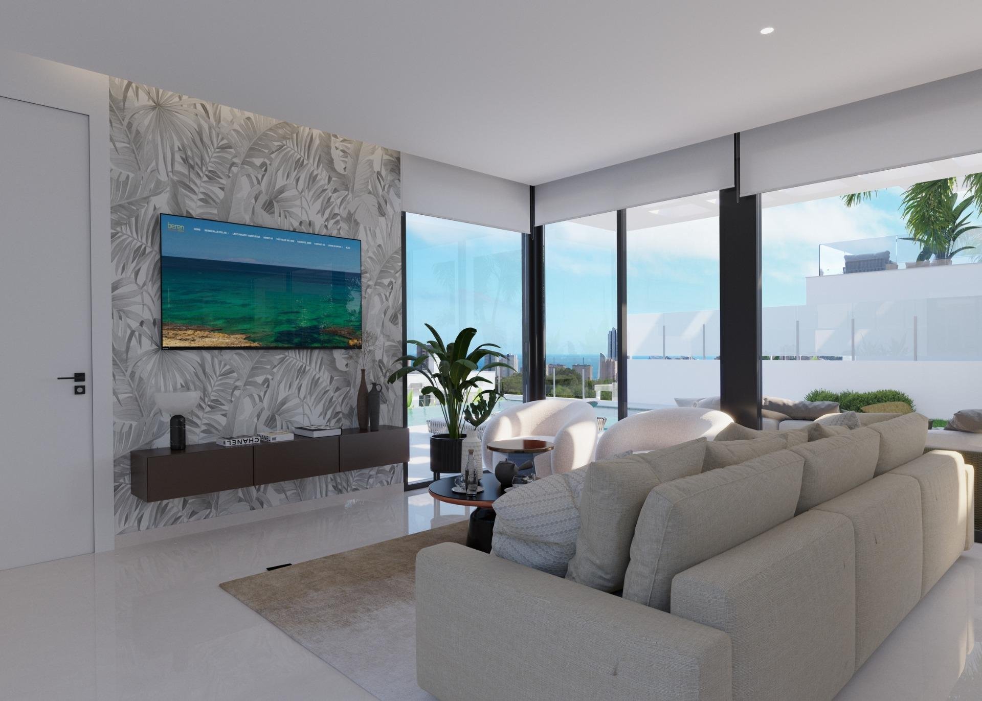 Villa in Finestrat, Alicante, Spain 3 bedrooms, 175 sq.m. No. 102675