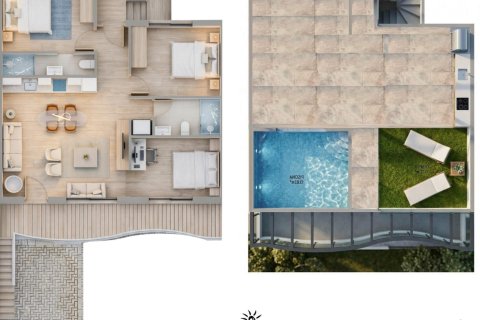 Bungalow till salu i Pilar de la Horadada, Alicante, Spanien 3 sovrum, 103 kvm. Nr. 165957 - foto 4