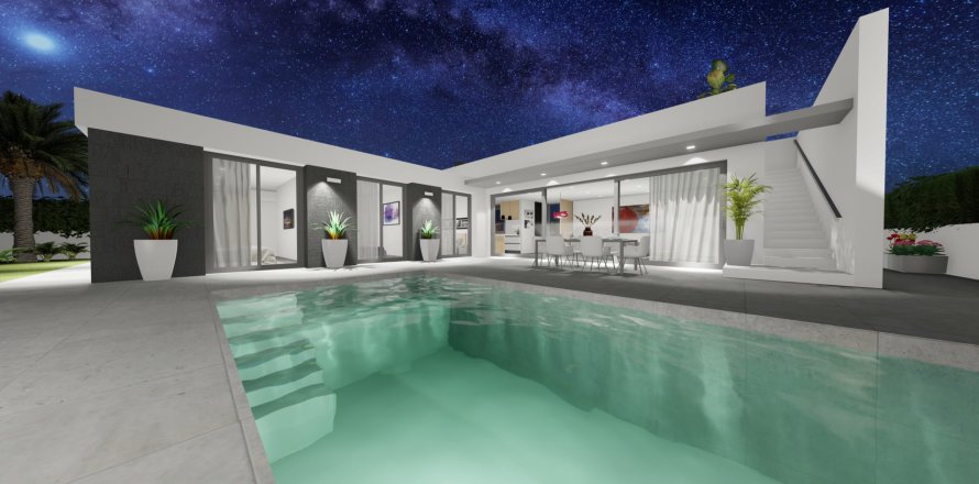 Villa a San Juan De Los Terreros, Almeria, Spagna 3 camere da letto, 122 mq. N° 164086