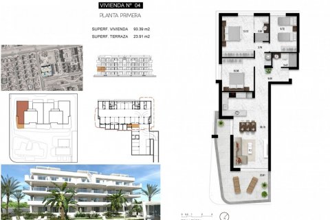 Apartment for sale La Zenia, Alicante, Spain 3 bedrooms, 93 sq.m. No. 116753 - photo 23