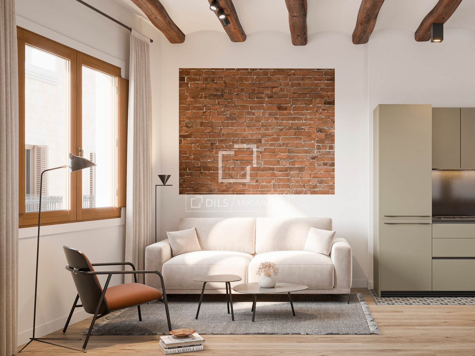 Wohnung in Barcelona, Spanien 2 Schlafzimmer, 43 m2 Nr. 161452