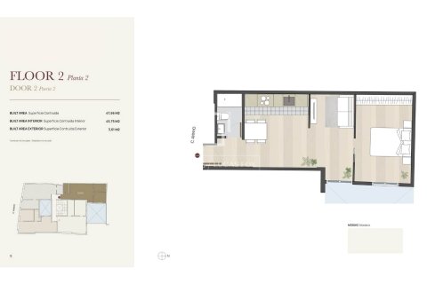 Apartment for sale in Barcelona, Spain 1 bedroom, 47 sq.m. No. 161453 - photo 13