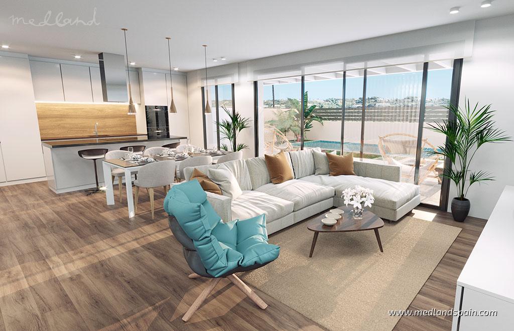 Villa a Finestrat, Alicante, Spagna 3 camere da letto, 295 mq. N° 168234