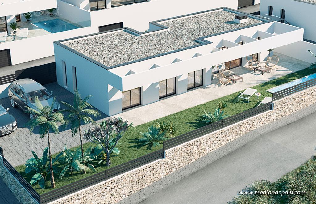 Villa a Finestrat, Alicante, Spagna 3 camere da letto, 295 mq. N° 168234