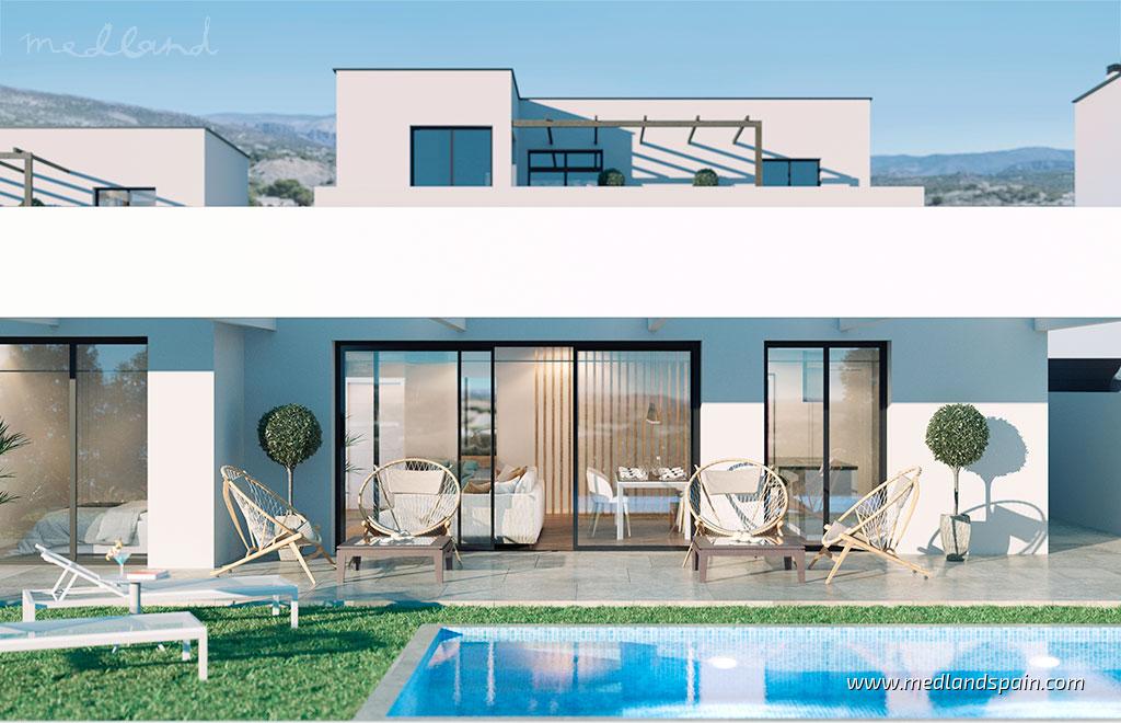 Villa a Finestrat, Alicante, Spagna 3 camere da letto, 295 mq. N° 168234