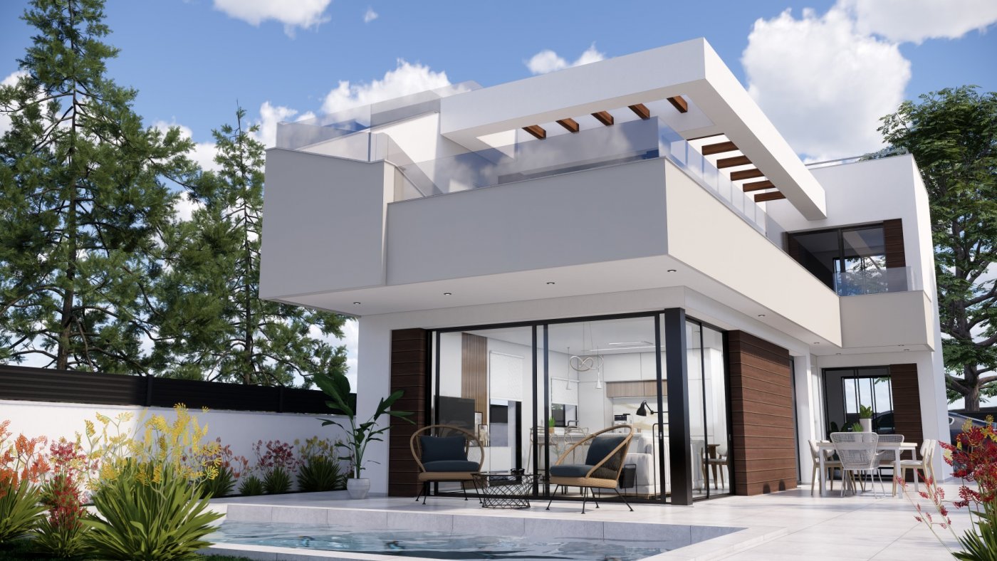 Huvila Pilar de la Horadada, Alicante, Espanja 3 makuuhuonetta, 120 m2 No. 142548