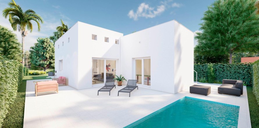 Huvila Los Alcazares, Murcia, Espanja 3 makuuhuonetta, 110 m2 No. 142549