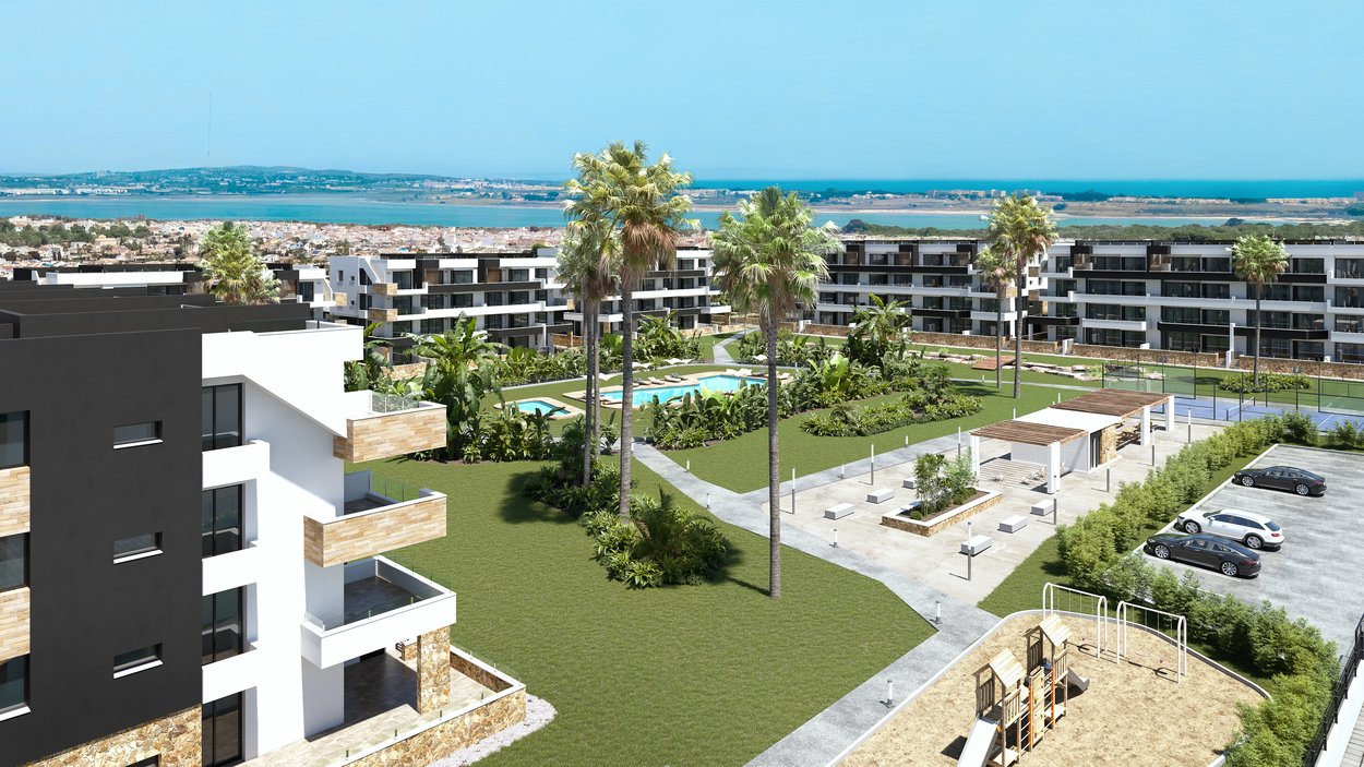 Apartment à Torrevieja, Alicante, Espagne 2 chambres, 77 m2 No. 133190