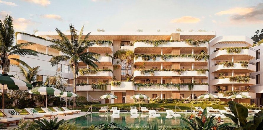 Apartamento en San Pedro de Alcántara, Málaga, España 1 dormitorio, 81 m2 No. 182612