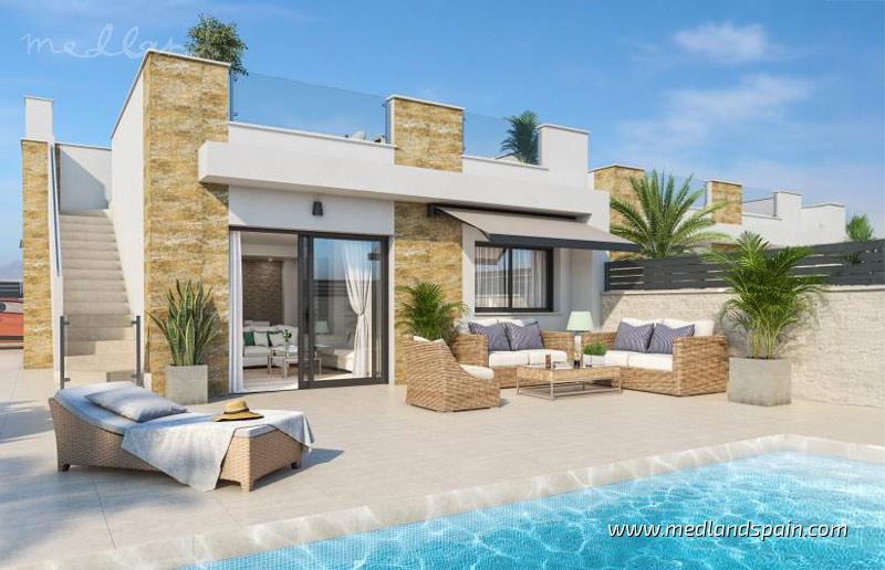 Villa i La Marina, Alicante, Spanien 3 sovrum, 99 kvm. Nr. 182610