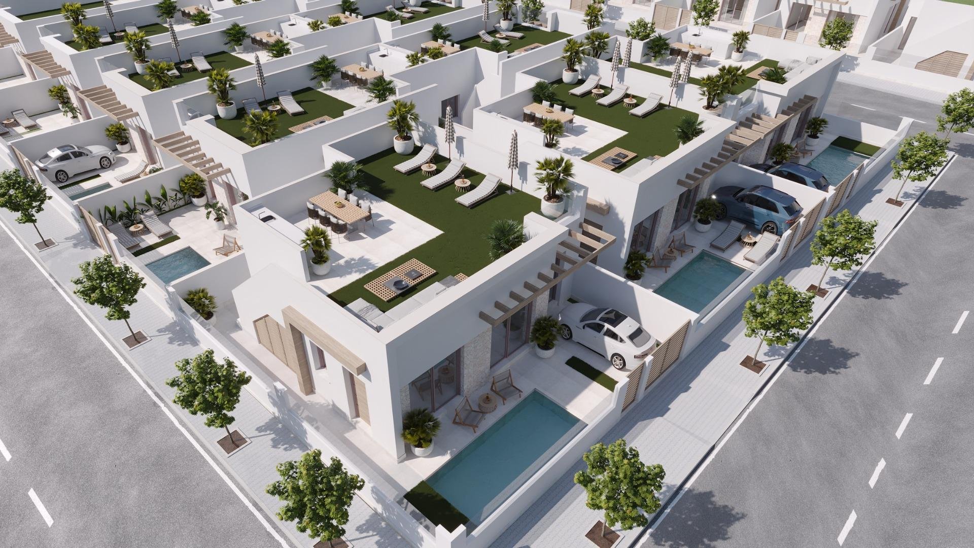 Villa i Roldan, Murcia, Spanien 2 sovrum, 74 kvm. Nr. 142772