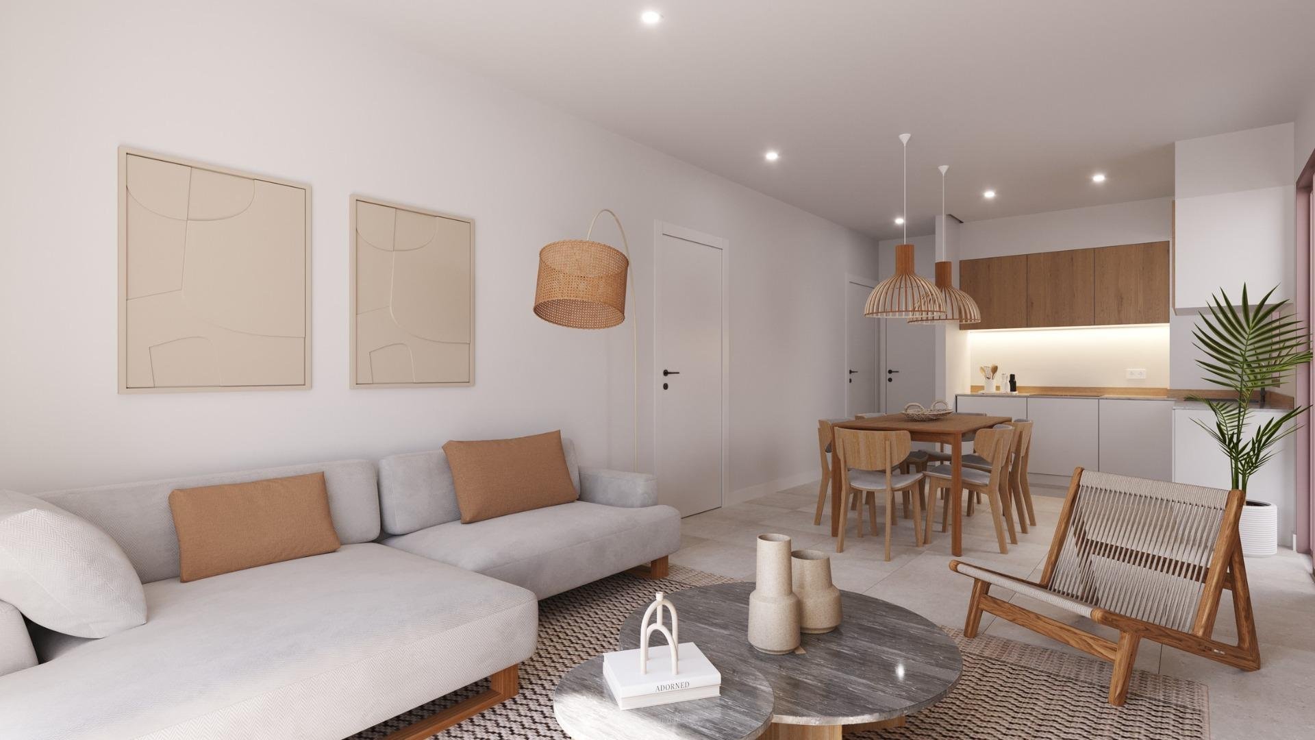 Villa i Roldan, Murcia, Spanien 2 sovrum, 74 kvm. Nr. 142772