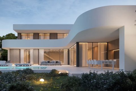 Huvila myytävänä Moraira, Alicante, Espanja, 4 makuuhuonetta, 310 m2 No. 136617 - kuva 4