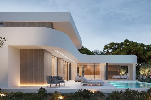 Huvila myytävänä Moraira, Alicante, Espanja, 4 makuuhuonetta, 310 m2 No. 136617 - kuva 3