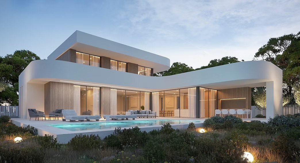 Villa in Moraira, Alicante, Spanien 4 Schlafzimmer, 310 m2 Nr. 136617