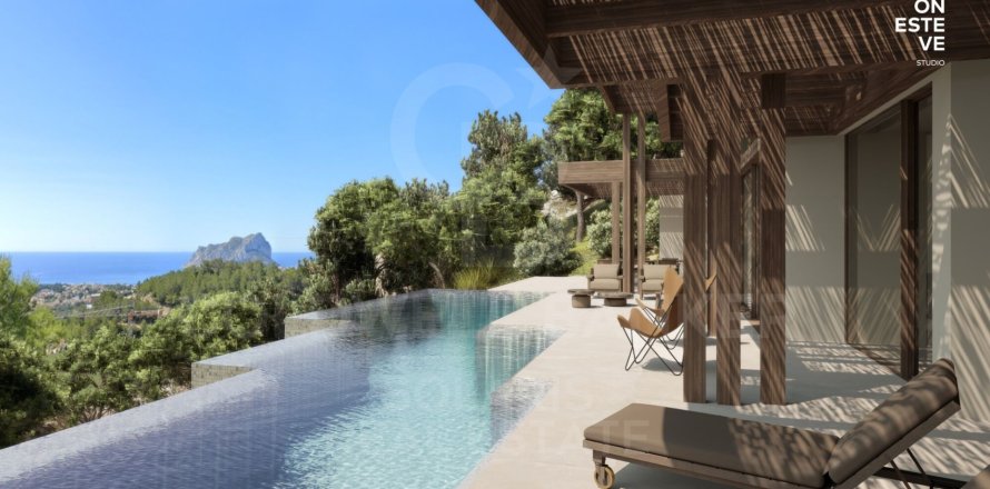Villa a Benissa, Alicante, Spagna 3 camere da letto, 770 mq. N° 160004