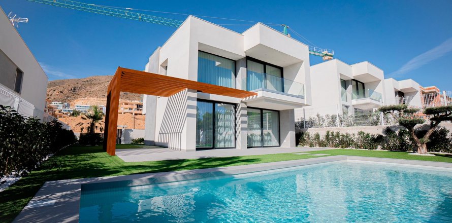 Villa Finestrat, Alicante, Spanien 3 sovrum, 147 kvm. Nr. 76725
