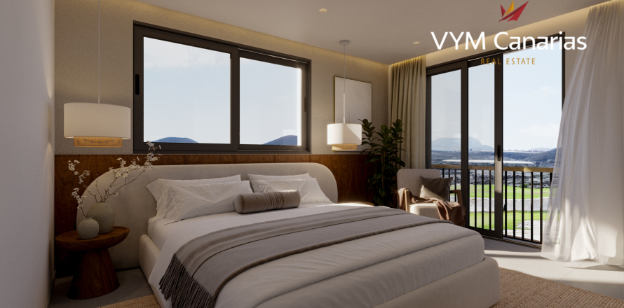 Квартира в Амарилья Гольф, Тенерифе, Испания 1 спальня,  №142642