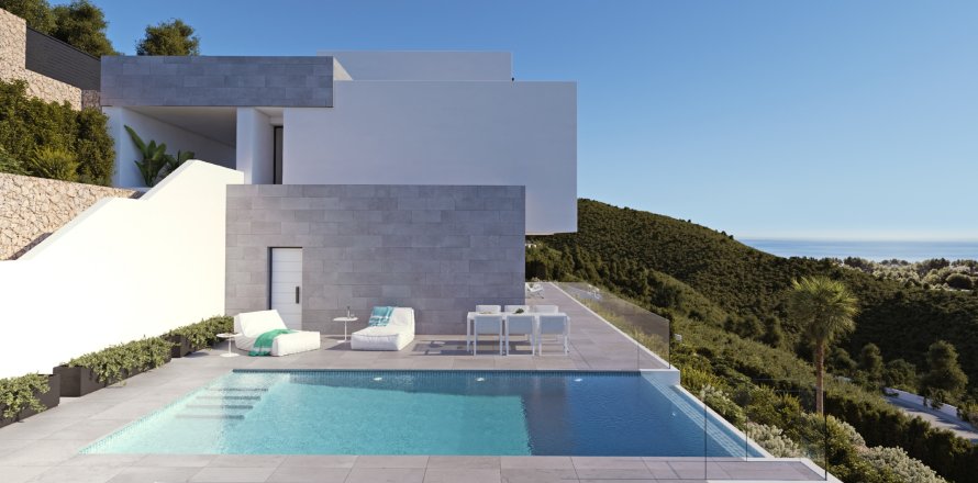 Villa Altea, Alicante, Spanien 3 sovrum, 467 kvm. Nr. 136680