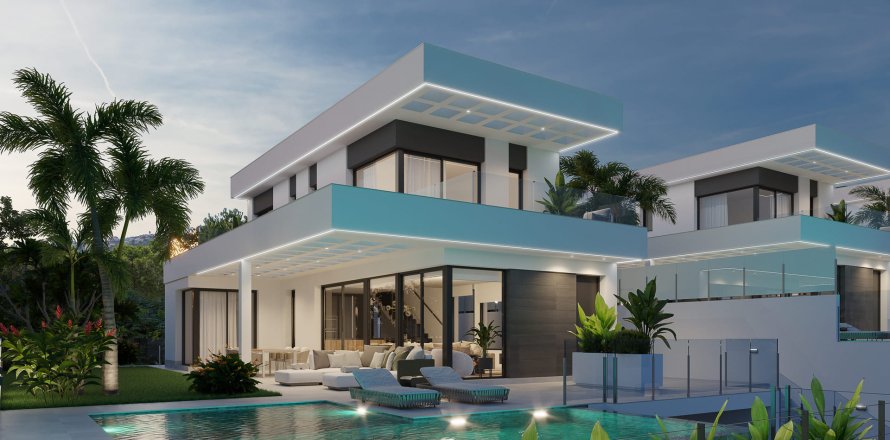 Villa in Benidorm, Alicante, Spanien 3 Schlafzimmer, 210 m2 Nr. 136681