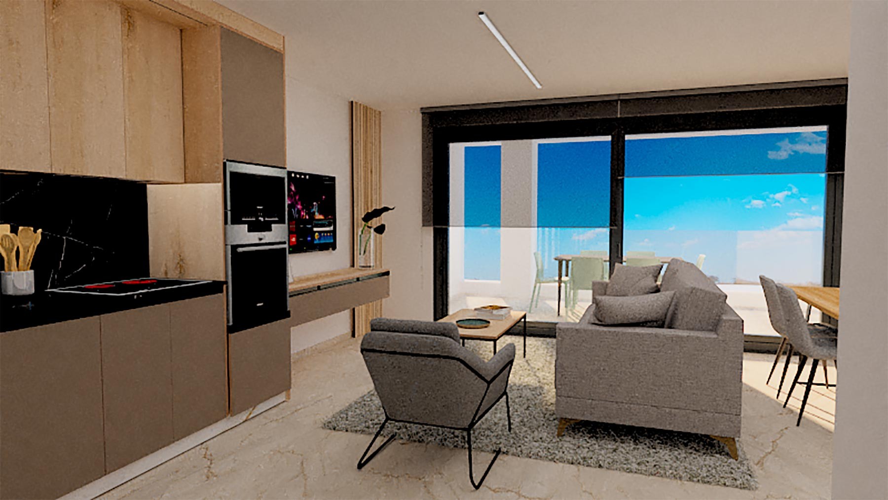 Huoneisto Pilar de la Horadada, Alicante, Espanja 3 makuuhuonetta, 81 m2 No. 119899