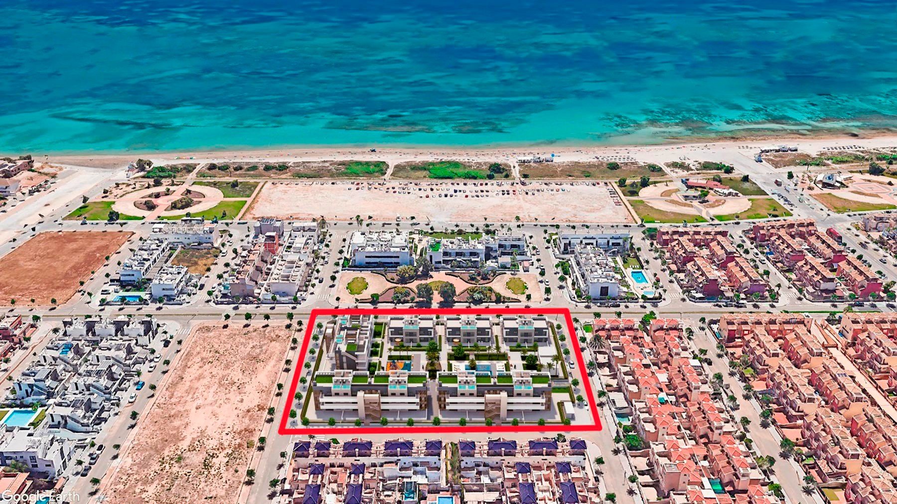 Huoneisto Pilar de la Horadada, Alicante, Espanja 3 makuuhuonetta, 81 m2 No. 119899
