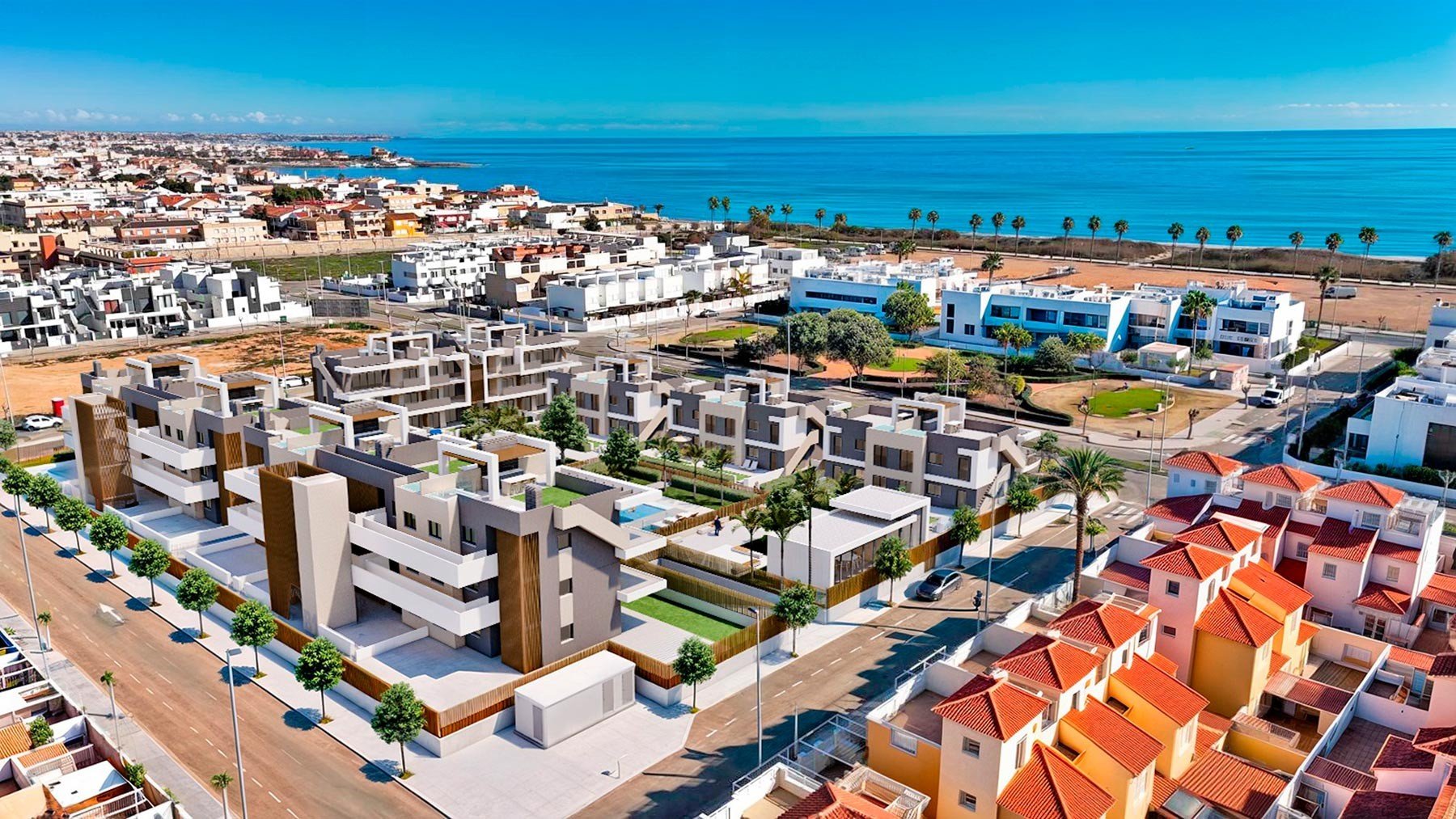 Huoneisto Pilar de la Horadada, Alicante, Espanja 3 makuuhuonetta, 81 m2 No. 119899