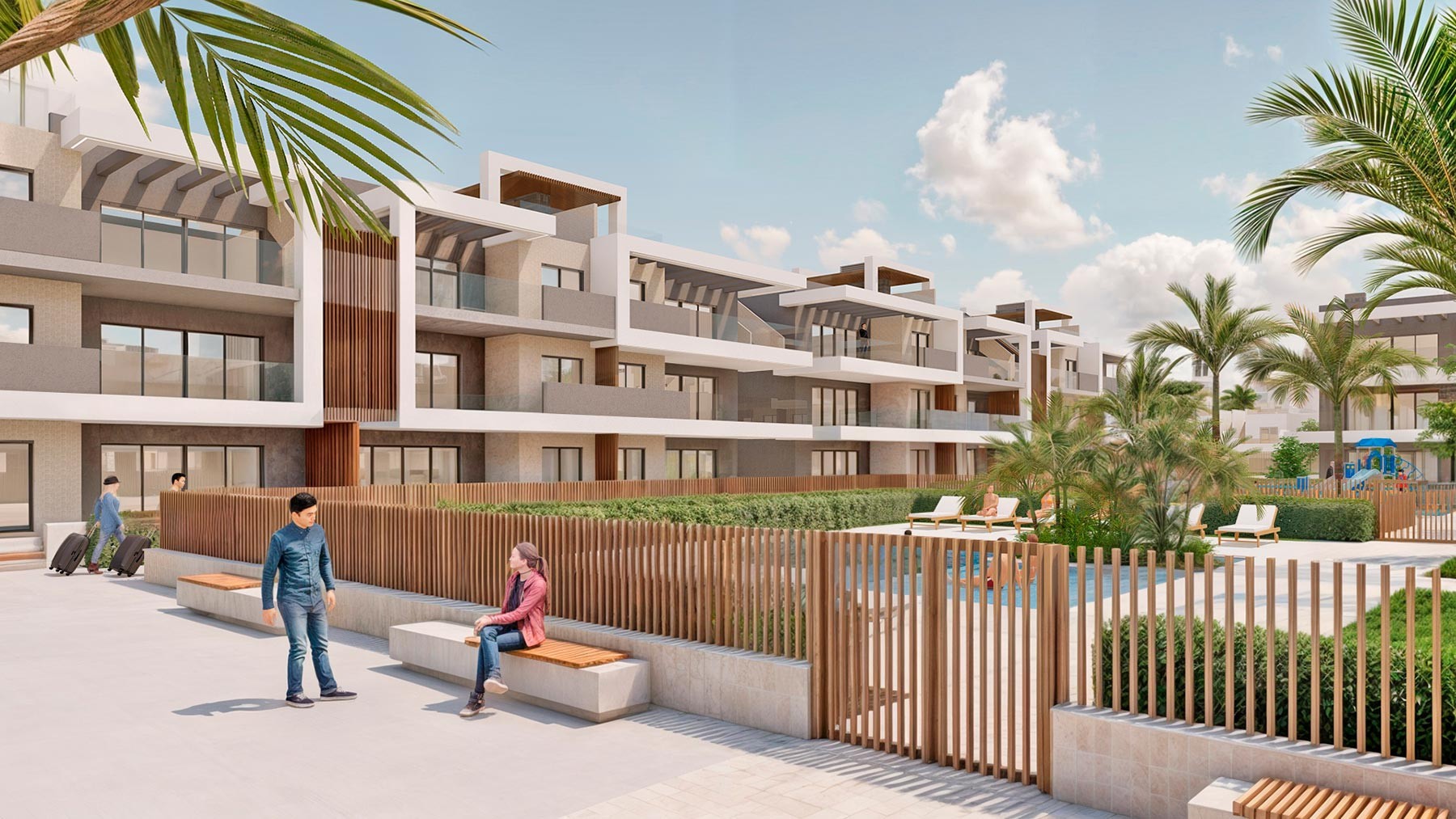 Huoneisto Pilar de la Horadada, Alicante, Espanja 3 makuuhuonetta, 81 m2 No. 119899