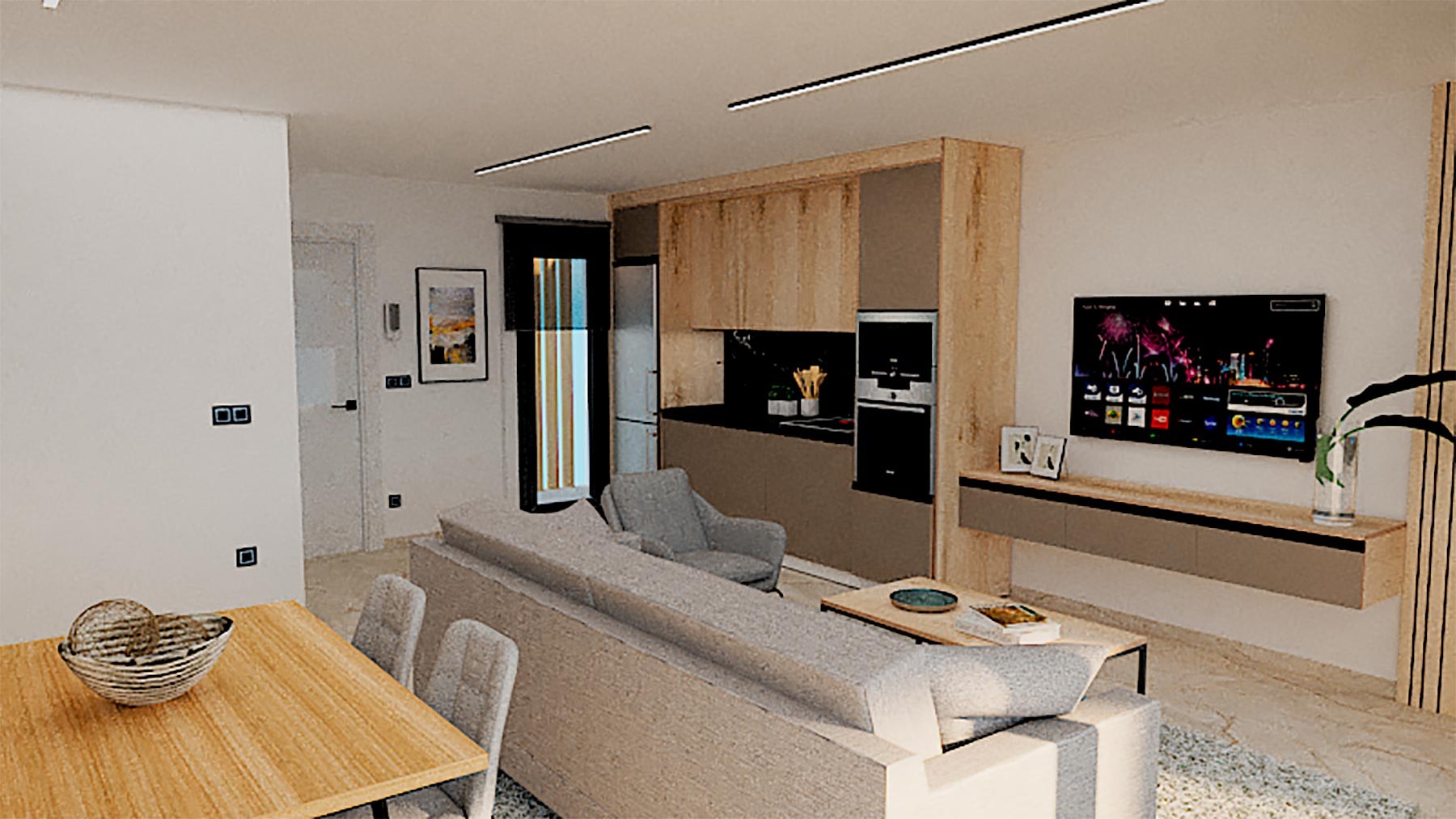 Huoneisto Pilar de la Horadada, Alicante, Espanja 3 makuuhuonetta, 81 m2 No. 119899