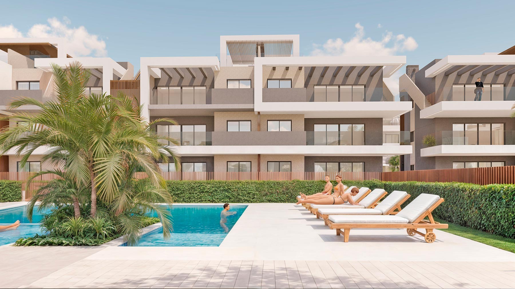 Huoneisto Pilar de la Horadada, Alicante, Espanja 3 makuuhuonetta, 81 m2 No. 119899