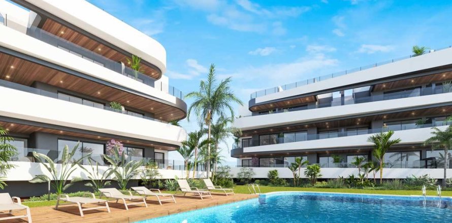 Apartamento en Los Alcázares, Murcia, España 3 dormitorios, 98 m2 No. 196858