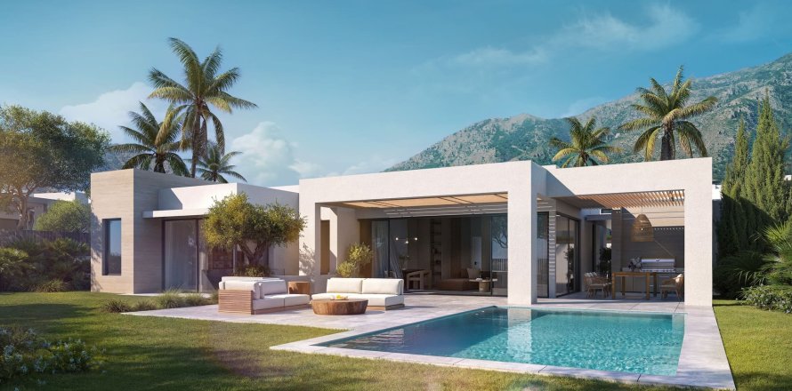 Willa w Mijas, Malaga, Hiszpania 5 sypialni, 398 mkw. nr 162411