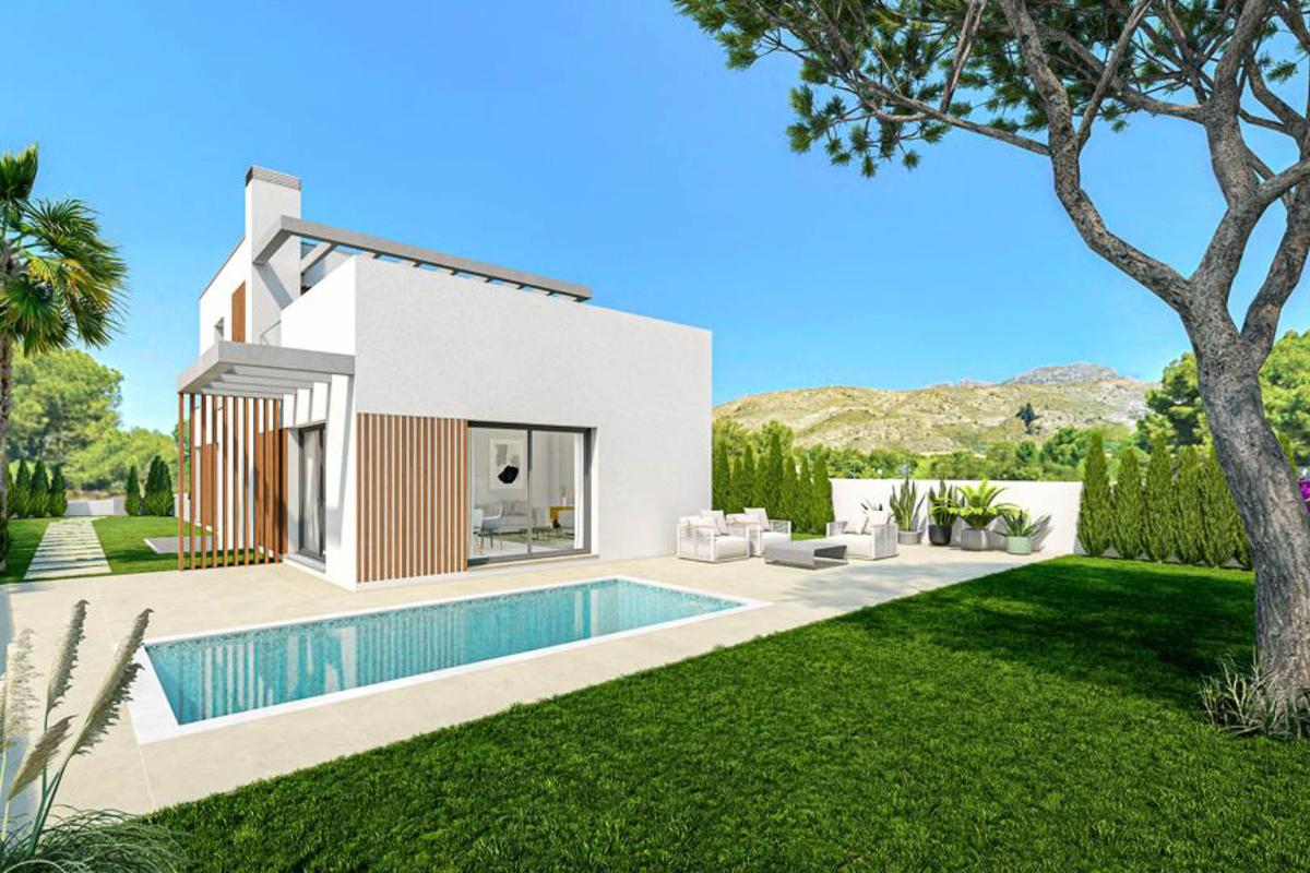 Villa in Finestrat, Alicante, Spain 3 bedrooms, 150 sq.m. No. 148967