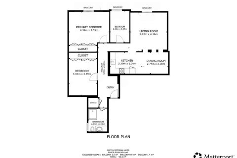Apartament w Barcelona, Hiszpania 1 sypialnia, 89 mkw. nr 167838 – zdjęcie 29