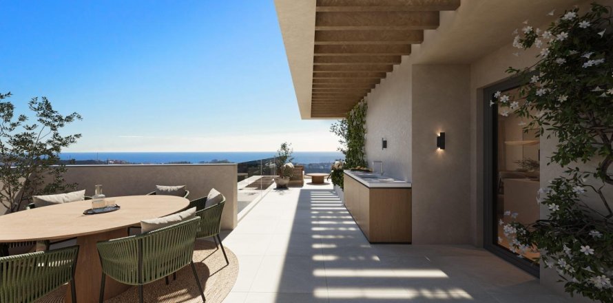 Penthouse in Mijas, Malaga, Spain 3 bedrooms, 133 sq.m. No. 169618