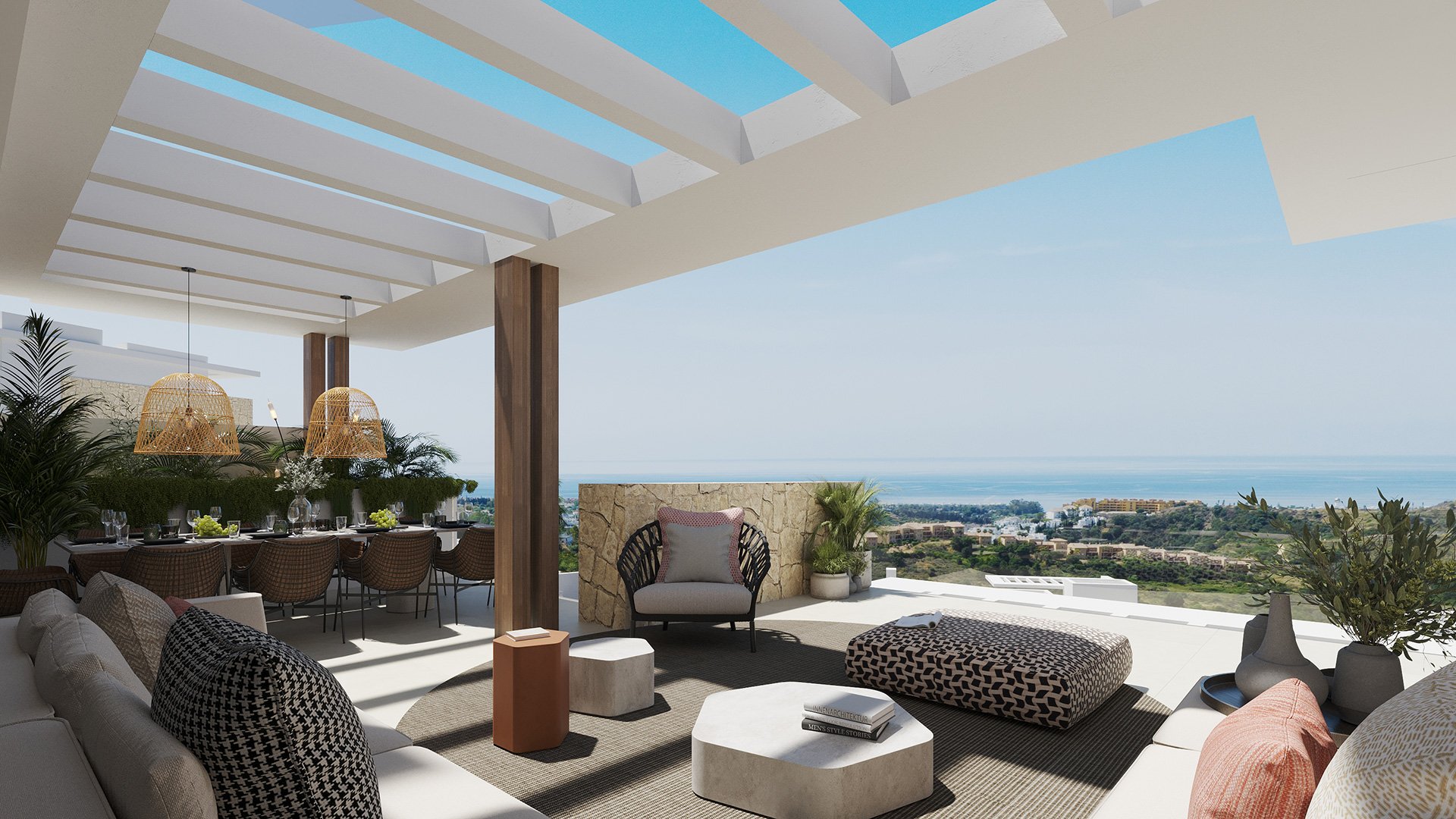 Apartment in Estepona, Malaga, Spain 2 bedrooms, 120 sq.m. No. 151139