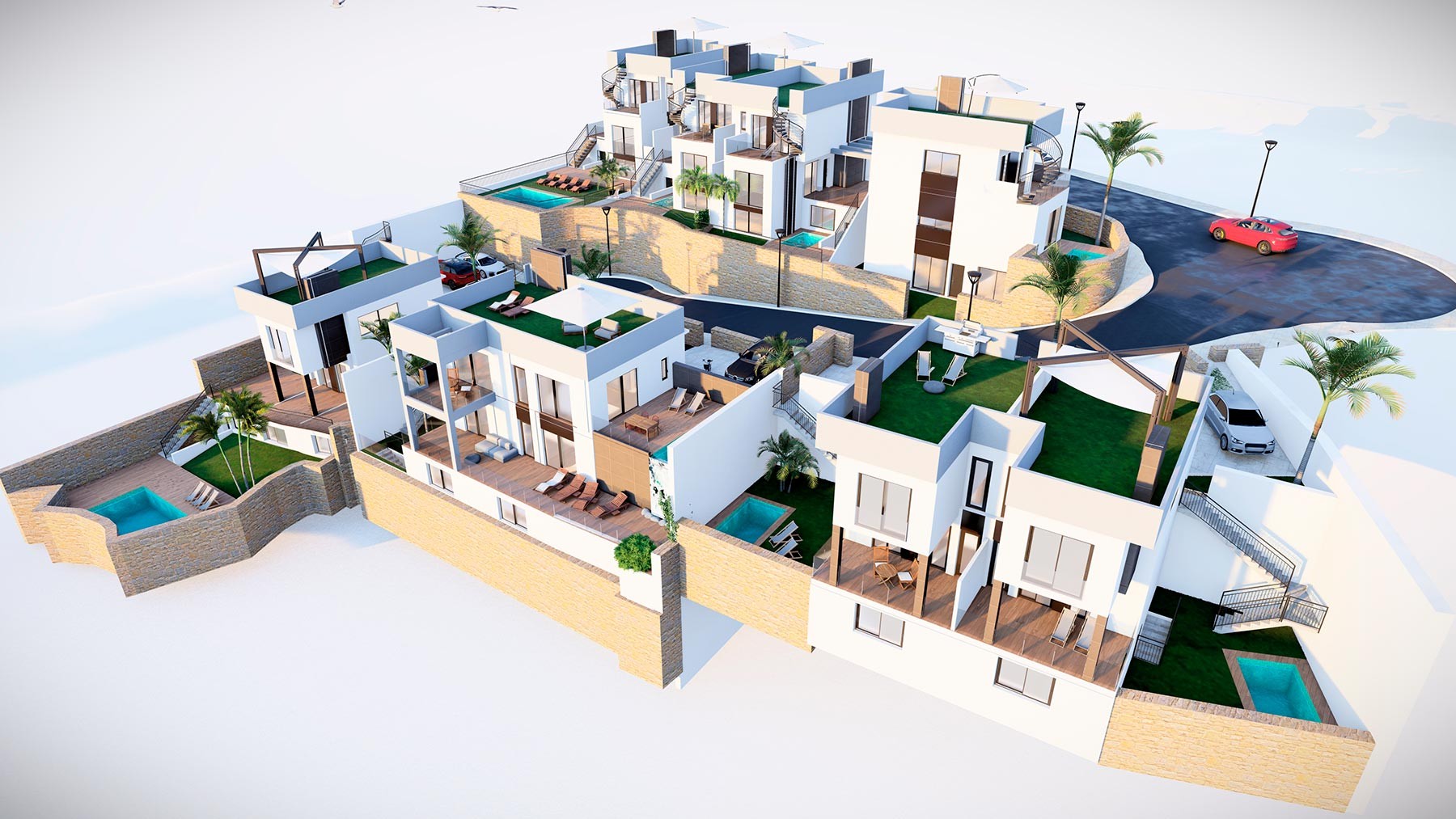 Villa i Alicante, Spanien 3 sovrum, 127 kvm. Nr. 119705