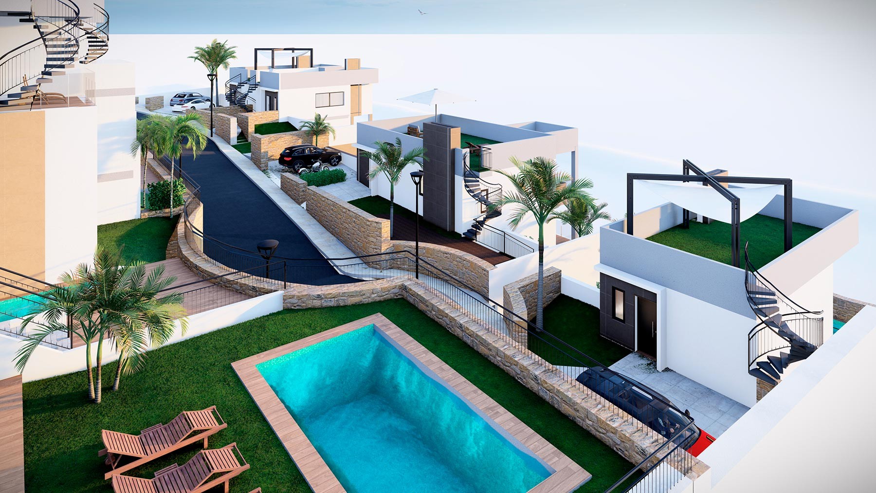 Villa i Alicante, Spanien 3 sovrum, 127 kvm. Nr. 119705