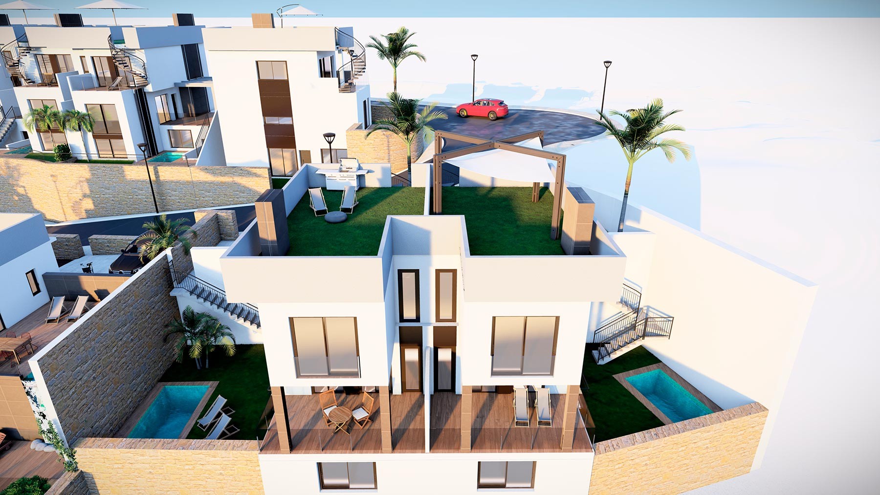 Villa i Alicante, Spanien 3 sovrum, 127 kvm. Nr. 119705