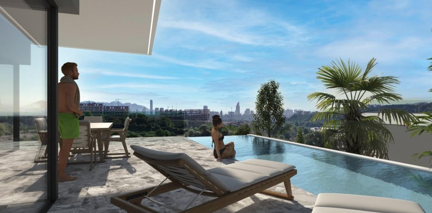 Willa w Finestrat, Alicante, Hiszpania 4 sypialnie, 322 mkw. nr 165320