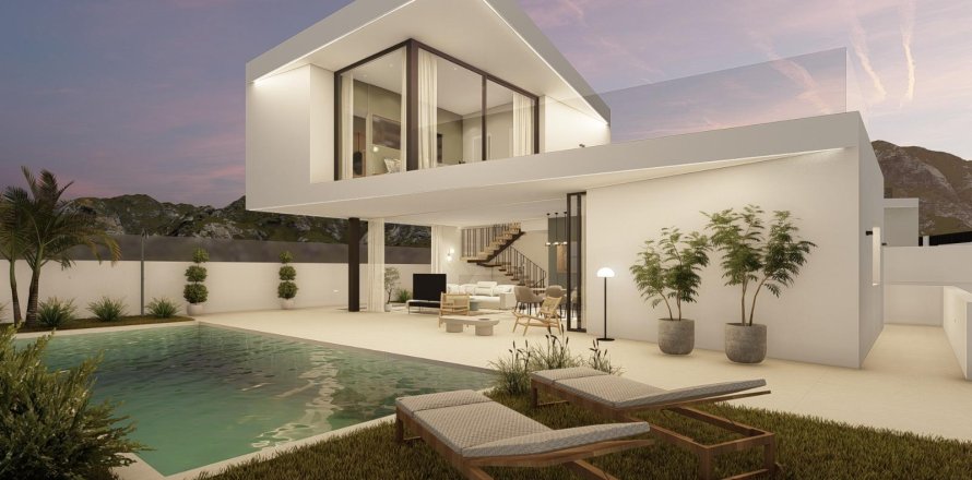 Вилла в Полоп, Аликанте, Испания 3 спальни, 311.35м2 №165317