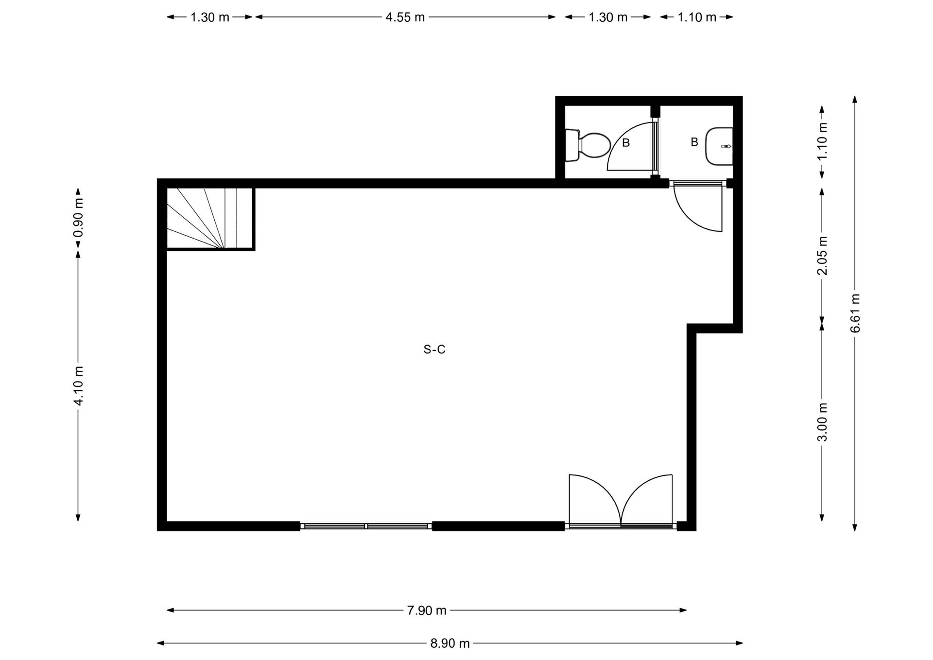 Apartamento en Gelida, Barcelona, España 1 dormitorio, 86 m2 No. 186685