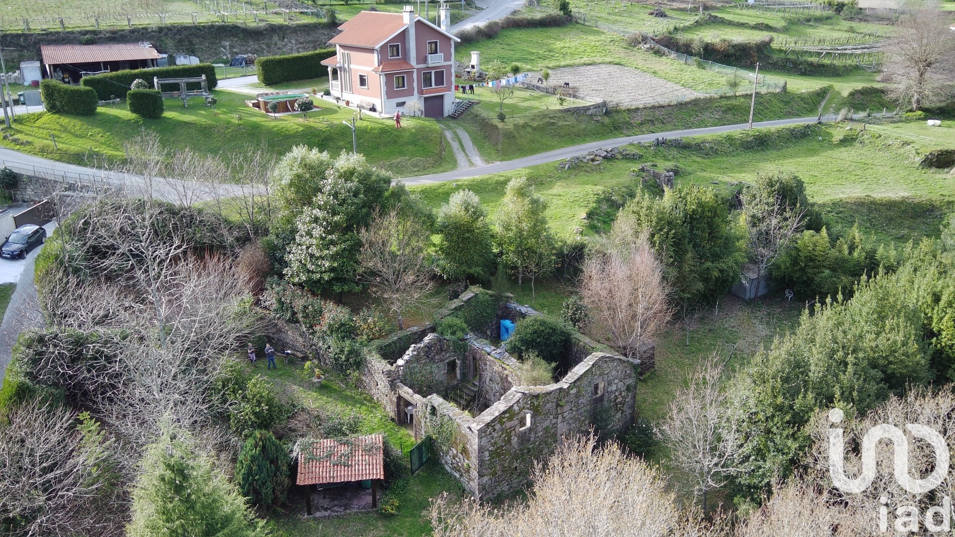Dom w Campo Lameiro, Pontevedra, Hiszpania 1 sypialnia, 120 mkw. nr 185962