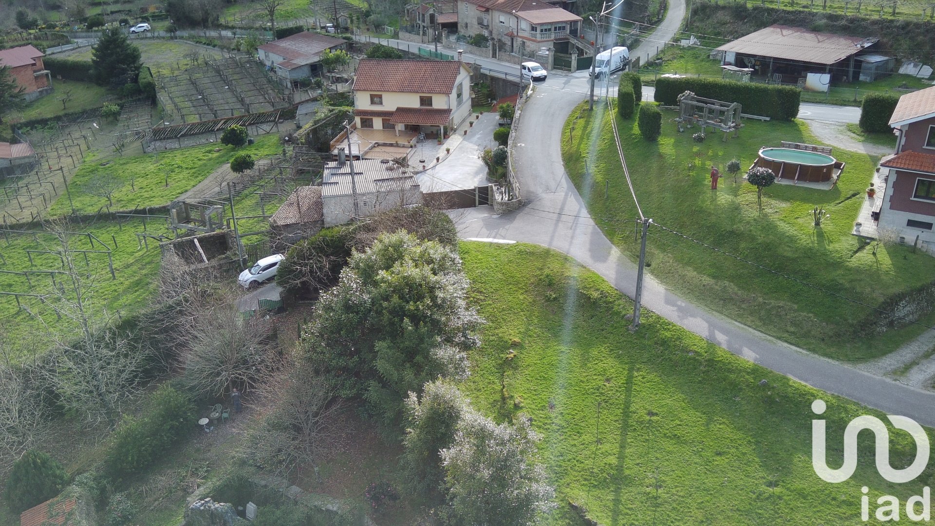 Dom w Campo Lameiro, Pontevedra, Hiszpania 1 sypialnia, 120 mkw. nr 185962